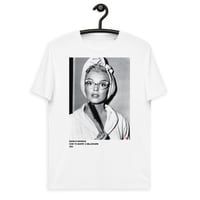 Image 2 of Marilyn Monroe 1953 KiSS Unisex organic cotton t-shirt - How To Marry a Millionaire inspired 50s