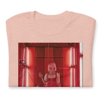 Image 1 of Villanelle Pig Red Light KiSS Unisex t-shirt - Jodie Comer assassin Amsterdam