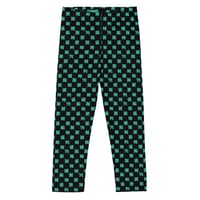 Image 5 of Scribble Checkerboard Kid's Leggings - All over print