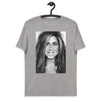 Image 3 of Jennifer Aniston Face KiSS Unisex organic cotton t-shirt - Friends, Rachel Green