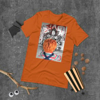 Image 1 of Toys Vs Chucky KiSS Unisex t-shirt - Toy Story Inspired Horror Halloween Edit