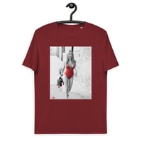 Image 1 of Jennifer Aniston Unisex organic cotton t-shirt - Red 90s 00s Friends Rachel Green