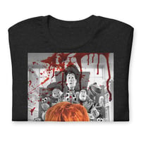 Image 2 of Toys Vs Chucky KiSS Unisex t-shirt - Toy Story Inspired Horror Halloween Edit