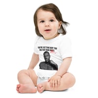 Image 2 of Big For Your Bottle KiSS Baby Bodysuit - Stormzy Milk Cute Gift