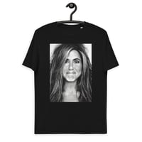 Image 5 of Jennifer Aniston Face KiSS Unisex organic cotton t-shirt - Friends, Rachel Green