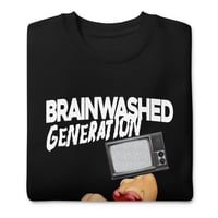 Image 1 of Brainwashed Generation KiSS Unisex Premium Sweatshirt - Retro Pin Up - Technology