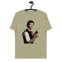 Image 1 of Han Solo Tattoo KiSS Unisex organic cotton t-shirt - Tatooine Star Wars Ink