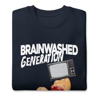 Image 5 of Brainwashed Generation KiSS Unisex Premium Sweatshirt - Retro Pin Up - Technology