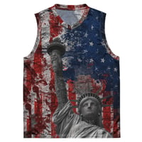 Image 1 of Liberty 86 KiSS Recycled unisex basketball jersey - Tattooed Inked Art USA