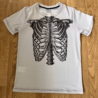 Image 1 of Ribcage KiSS KIDS T-Shirt - Skeleton - Bones Grunge