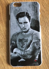 Marlon Brando Tattooed KiSS Phone Case - Tattooed - Inked - The Godfather - Hollywood Vintage