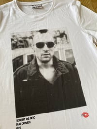 Image 5 of Robert De Niro 1976 KiSS T-Shirt - Taxi Driver - 70s movie - Mohawk