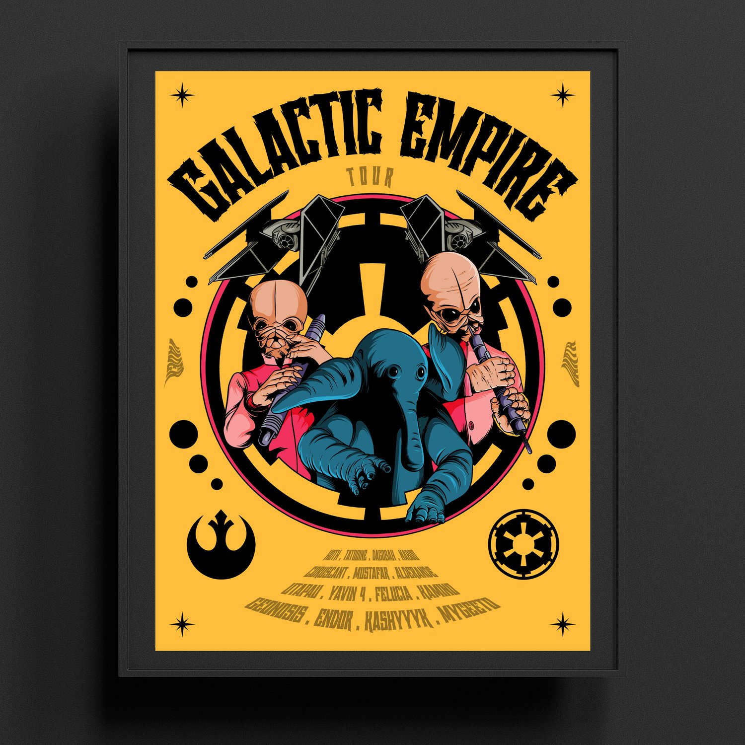 GALACTIC EMPIRE Tour Poster