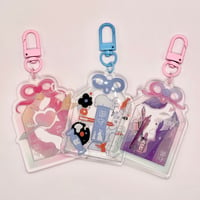 Image 2 of Omamori Keychain: Love | Bunny | Artist