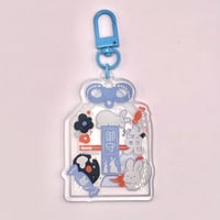 Image 5 of Omamori Keychain: Love | Bunny | Artist