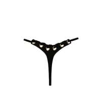 Image 2 of HMBD BLACK EYELETS  THONG