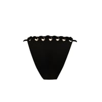 Image 2 of HMBD BLACK EYELETS BIKINI BOTTOM