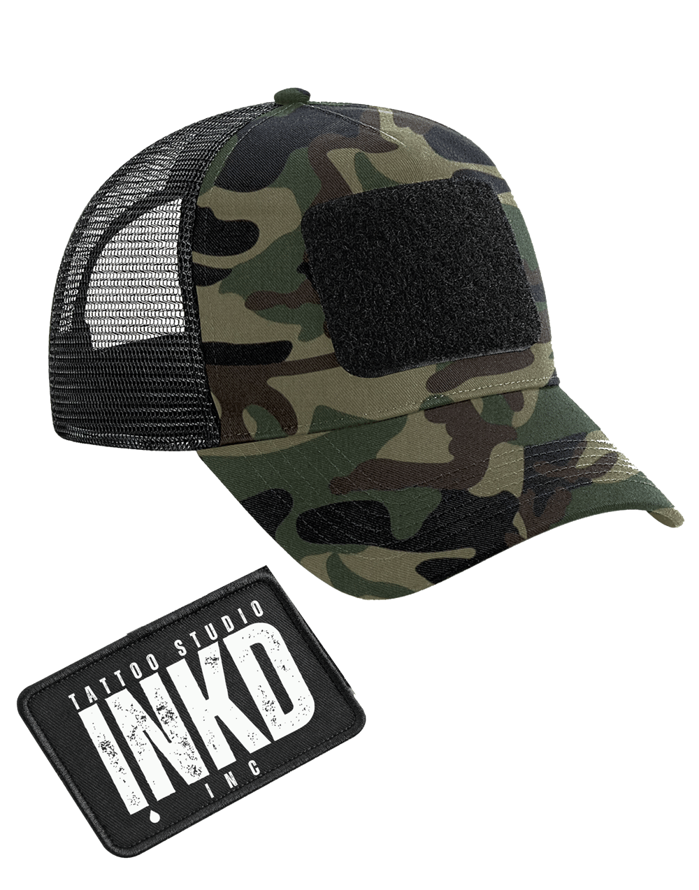 Trucker Cap and INKD patch 