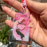 Image 3 of Omamori Keychain: Love | Bunny | Artist