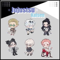 Image 1 of Jujustu Kaisen Keychain