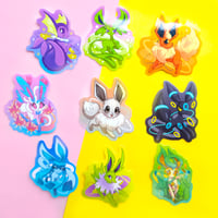 Image 2 of Eeveelution Stickers