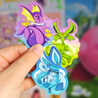 Image 3 of Eeveelution Stickers