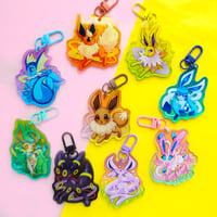 Image 3 of Eeveelution Keychains