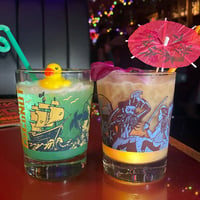 Image 1 of Pirate's Plunder cocktail glasses