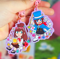 Image 3 of Ace Attorney Apollo Justice Chibi Single Sided Keychains