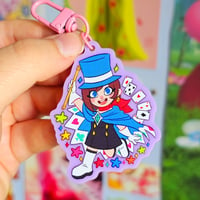 Image 5 of Ace Attorney Apollo Justice Chibi Single Sided Keychains