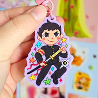 Image 3 of The Great Ace Attorney Chibi Single Sided Keychains