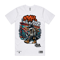Image 1 of Usual Suspects - Scrawl Gang Wolf Tee