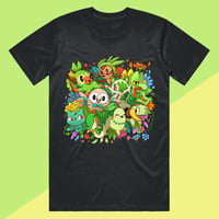 Image 3 of Grass Starter Pokemon T-shirt