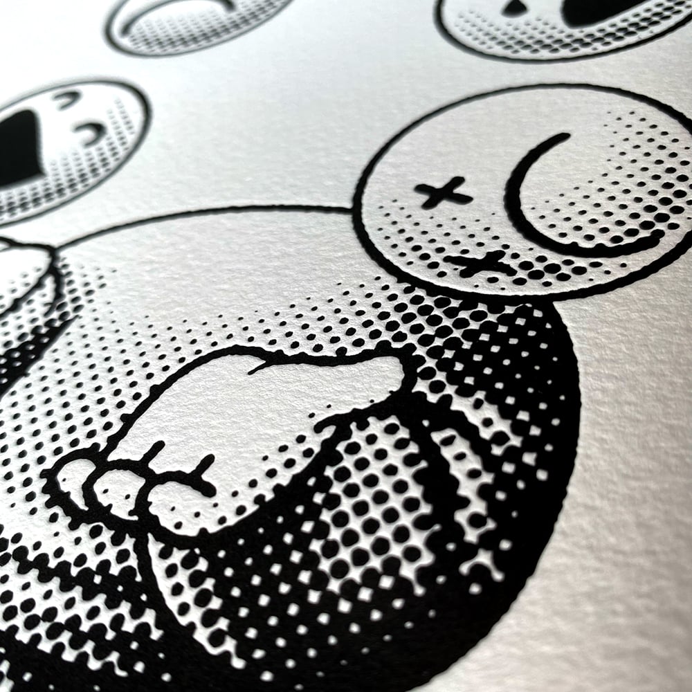 Image of Mood Juggler Letterpress print 