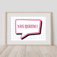 Image 3 of Speech Bubble Personalised Print