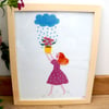 Affiche nuage de pluie