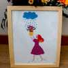 Affiche nuage de pluie