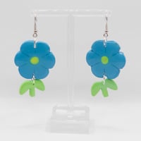 Image 1 of Blue Blossom Earrings