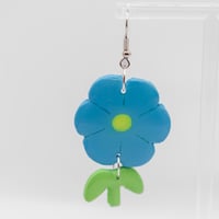 Image 2 of Blue Blossom Earrings