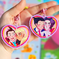 Image 1 of Ace Attorney Ship Keychain