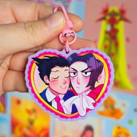 Image 2 of Ace Attorney Ship Keychain