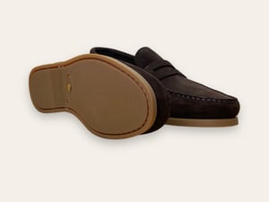 Image of Charles dark brown suede by Brugnoli