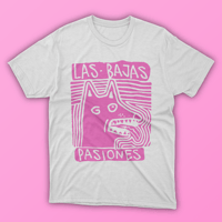 CAMISETA // SAMARRETA  LAS BAJAS PASIONES ROSA