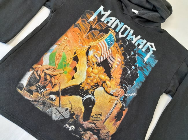 2002 Manowar Hoodie 