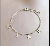Silver Star Charm Bracelet 