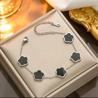 Classy Black Charm Bracelet 
