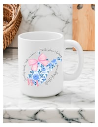 Image 1 of West Virginia Cute Plaid Mug