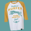 Hurfer Baseball T- Gold