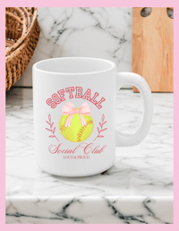 Image 1 of Softball Social Club Mug