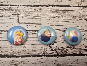 Mario Buttons/Pins